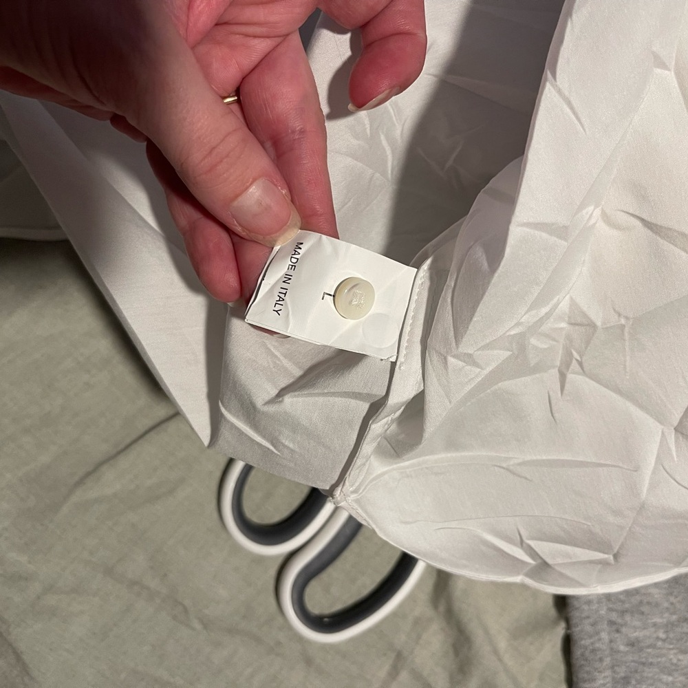Brunello Cucinelli White Dress Shirt - Picture 10 of 10